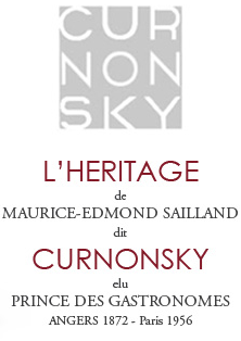 L'Heritage de Maurice-Edmond Sailland de Curnonsky